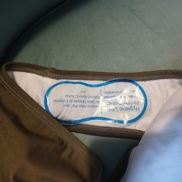 NWT DKNY Ombre Blue Strapless One Piece Swimsuit - Picture 11 of 14